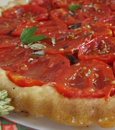 Tatin di pomodori caramellati