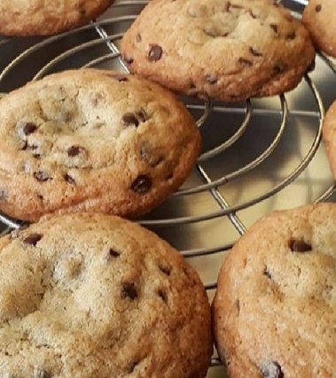 Cookies con gocce di cioccolato