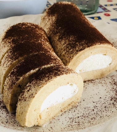 Rotolo al cappuccino