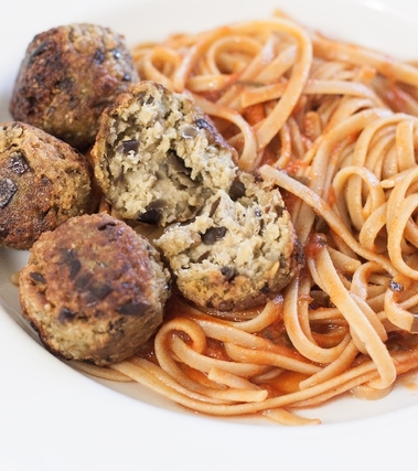 Polpette di melanzane con 2 ingredienti