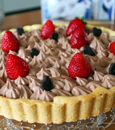 Crostata alla namelaka senza uova