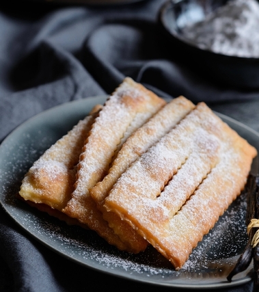 Chiacchiere di carnevale al forno