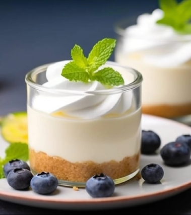 Mini cheesecake al limone