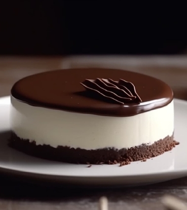 Cheesecake al cioccolato, fredda e senza cottura