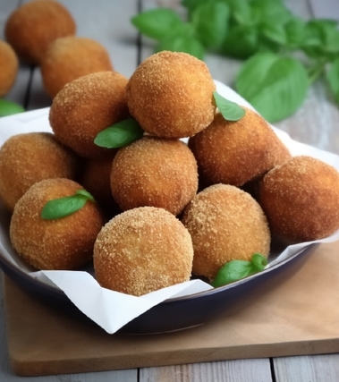 Polpettine di ceci e melanzane