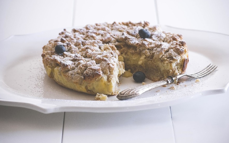 Torta rustica con cuore cremoso di ricotta