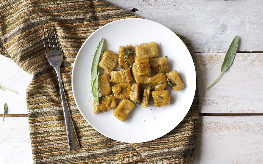 Gnocchi di ricotta e zucca