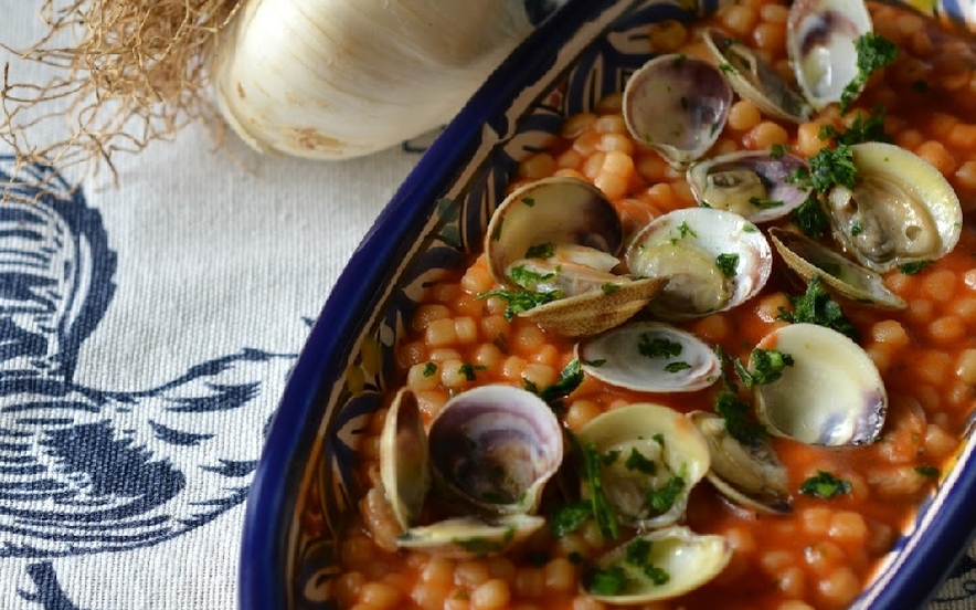 Fregole alle vongole veraci