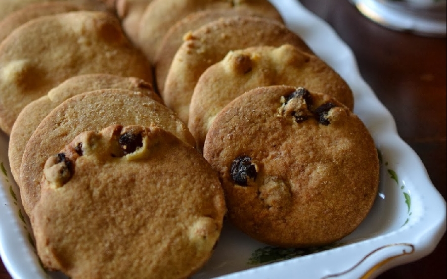 Biscotti all'uvetta