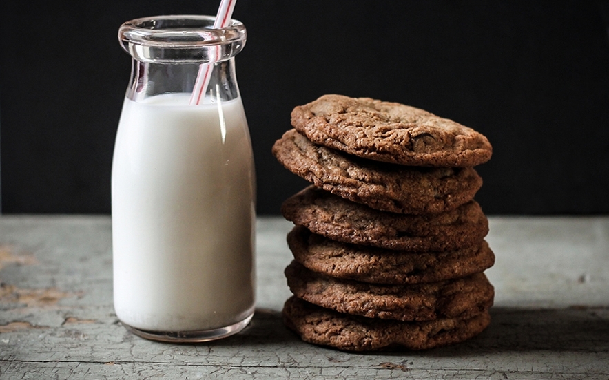 Biscotti integrali al cioccolato