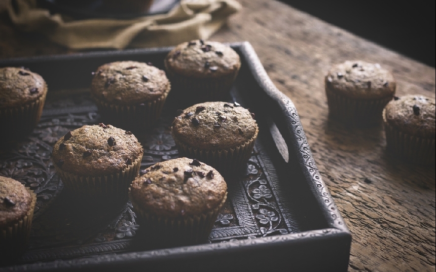 Muffin con pezzetti di cioccolato