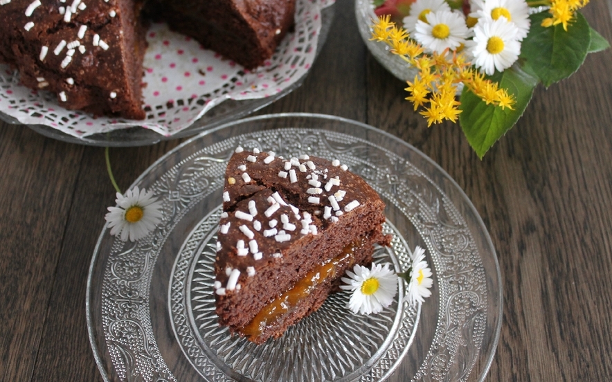 Torta al cacao e ricotta