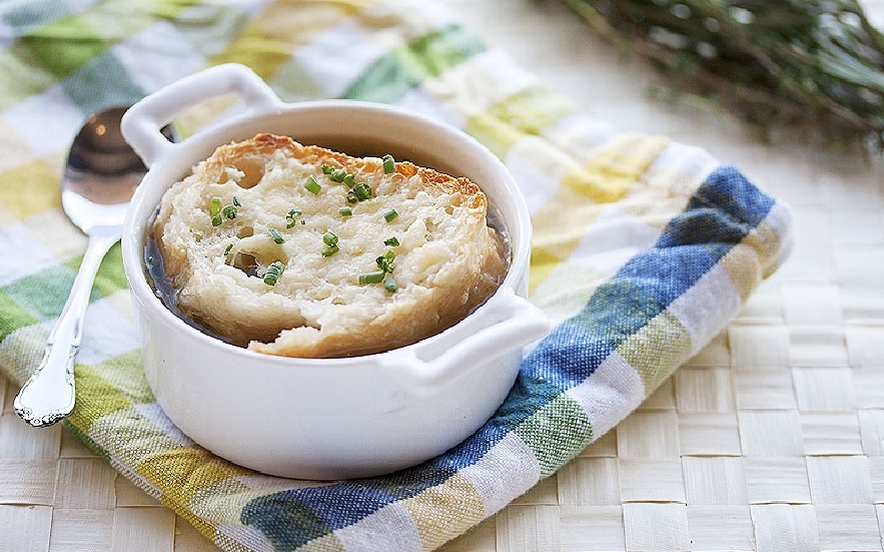 Zuppa di scalogno