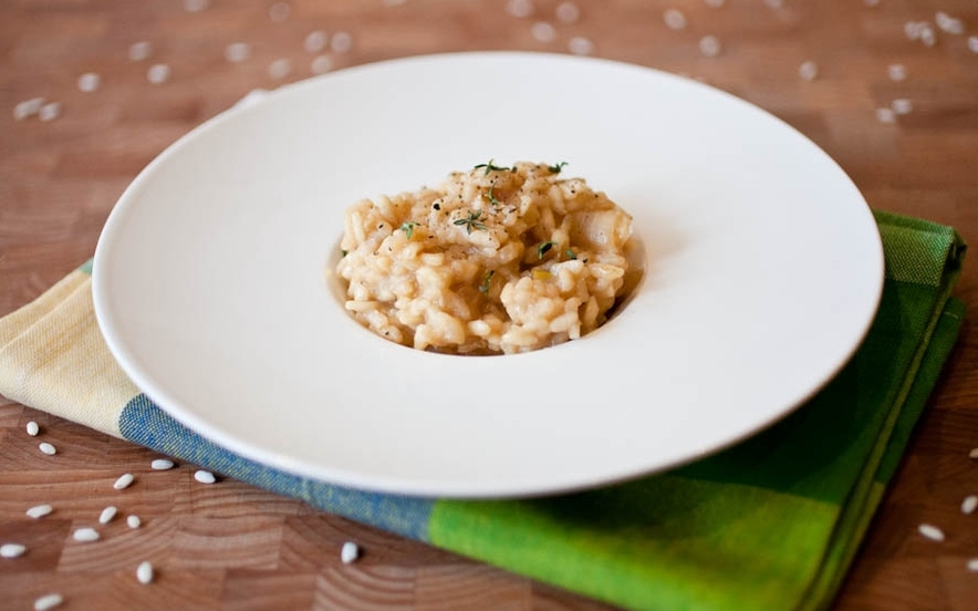 Risotto di cipolle alla francese