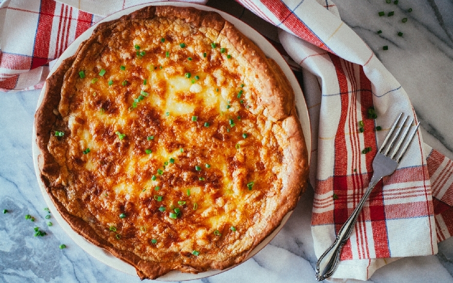 Quiche al formaggio