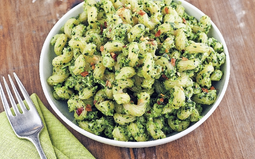 Cavatappi al pesto di cavolo