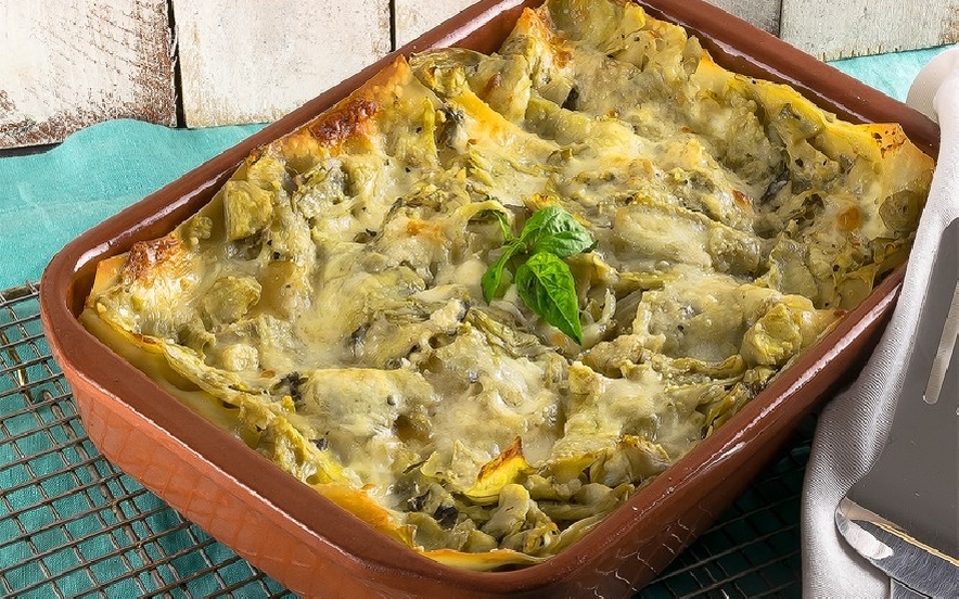 Lasagne ai carciofi