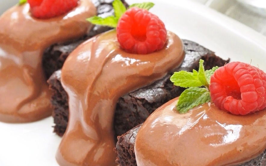 Healthy chocolate cake