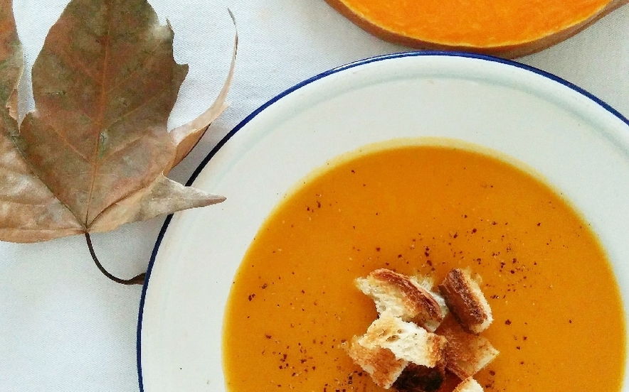 Crema morbida di zucca e patate