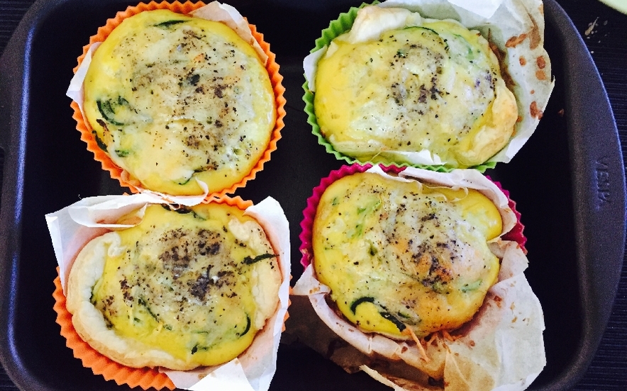 Tortini zucchini e pistacchi