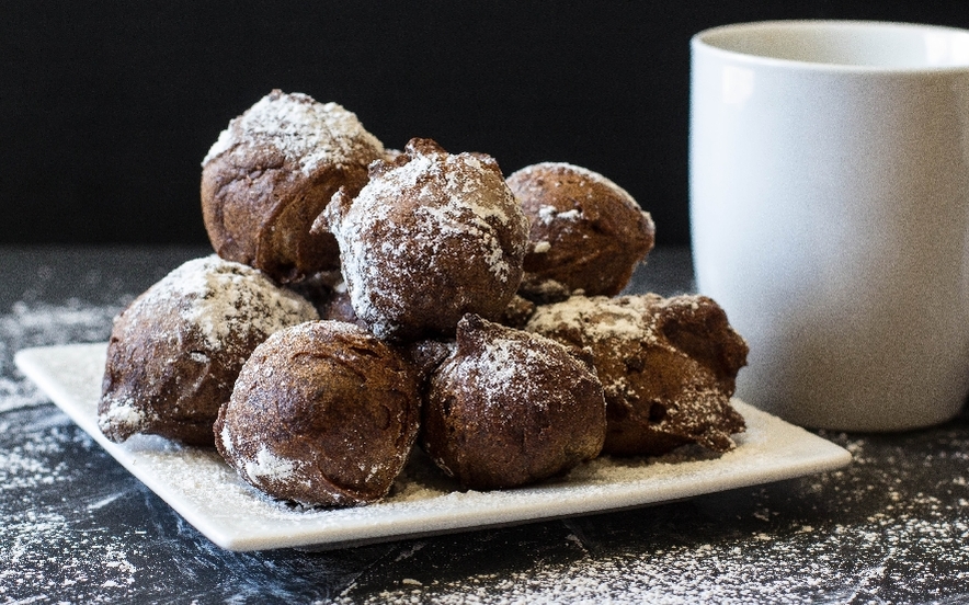 Zeppole al caffè e cardamomo