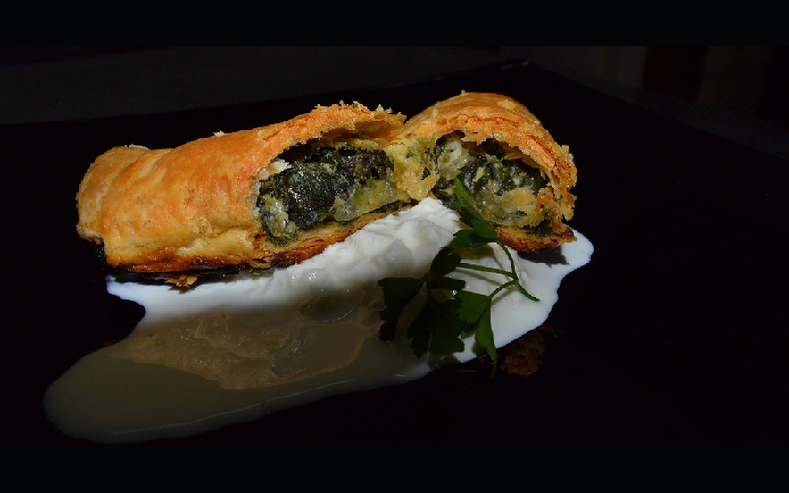 Cannoli di verdure con burrata