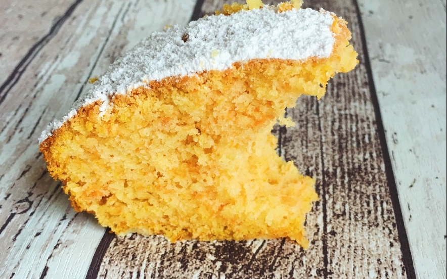 Torta soffice alla zucca senza lattosio