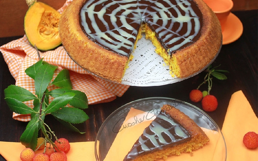 Torta di zucca e cioccolato gluten free