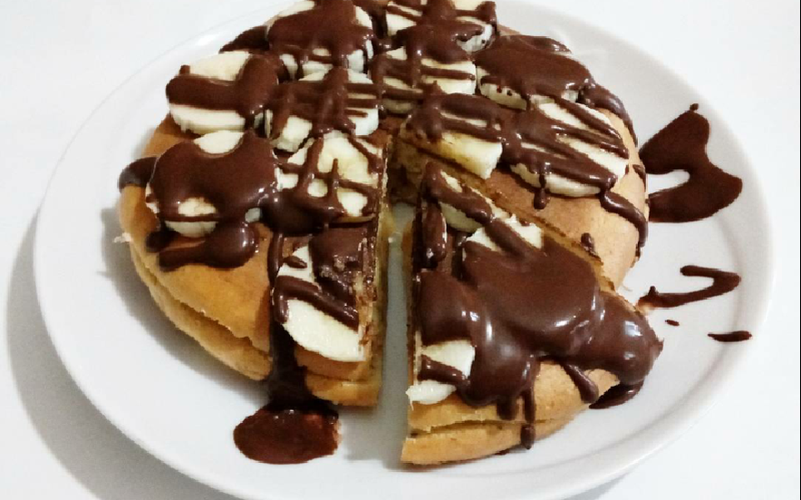 Pancake pistacchi e mandorle