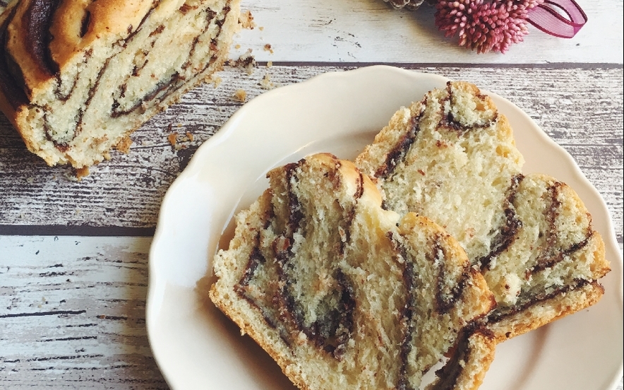 Torta babka vegana al cioccolato