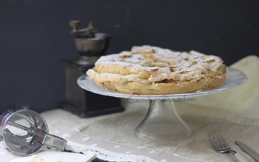 Paris-brest al caffè