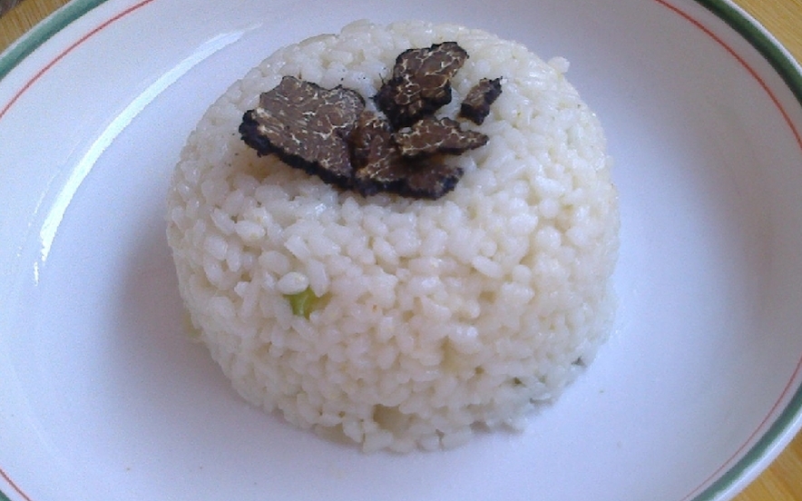 Risotto al tartufo nero