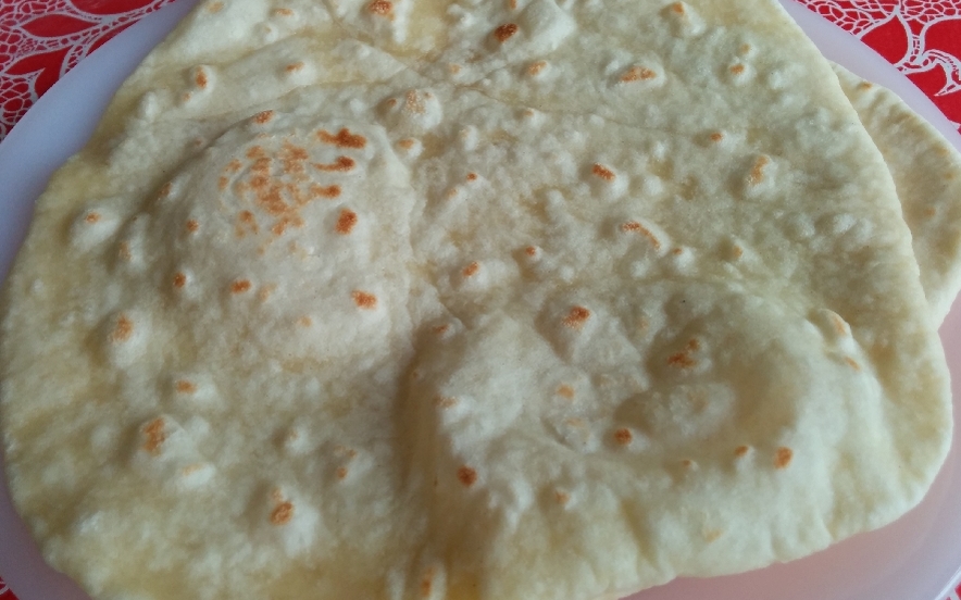 Piadine con yogurt