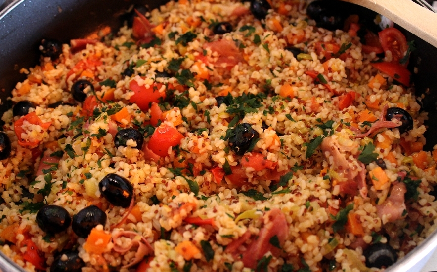 Quinoa con verdure