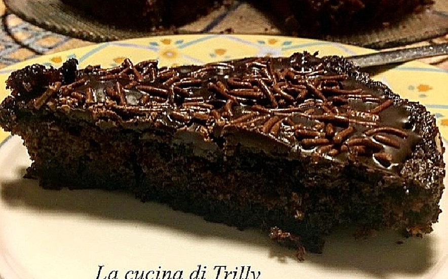 Torta al cioccolato e mandorle senza glutine