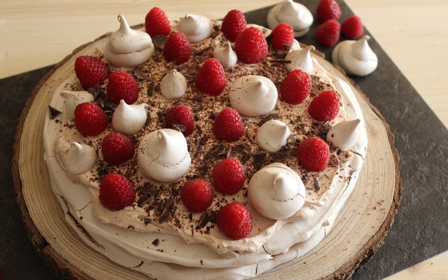 Pavlova al cioccolato