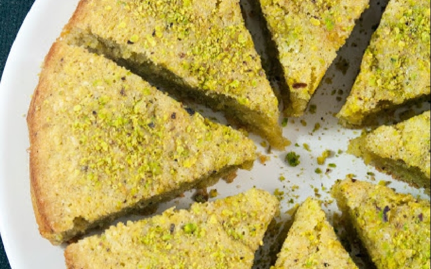 Torta al pistacchio gluten-free