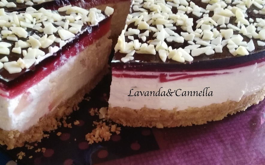 Cheesecake con i frutti rossi