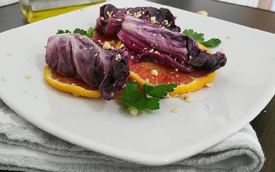 Bocconcini di radicchio all'asiago