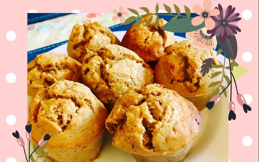 Muffin integrali alla banana e yogurt