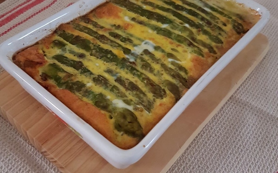 Tortino di asparagi