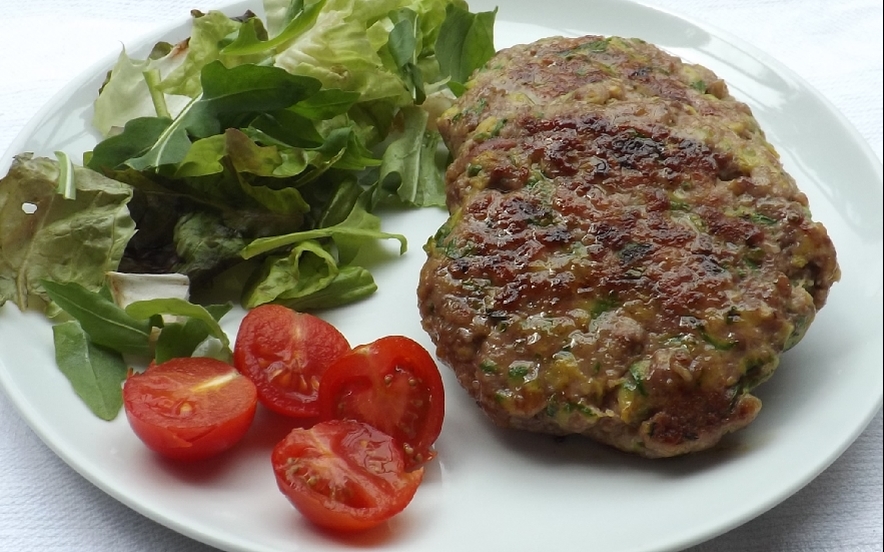 Hamburger alle zucchine