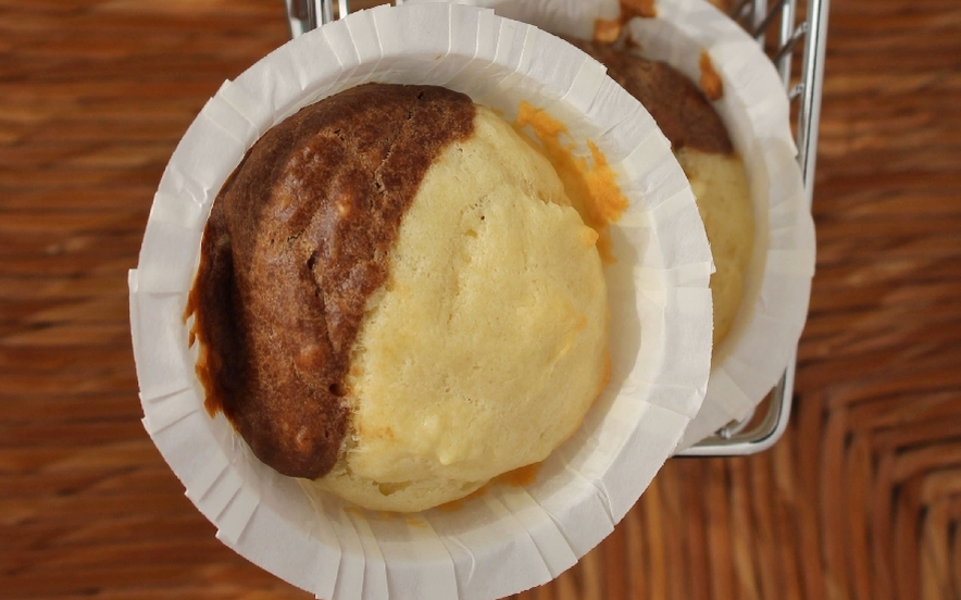 Muffin bigusto al latte di cocco e caffé