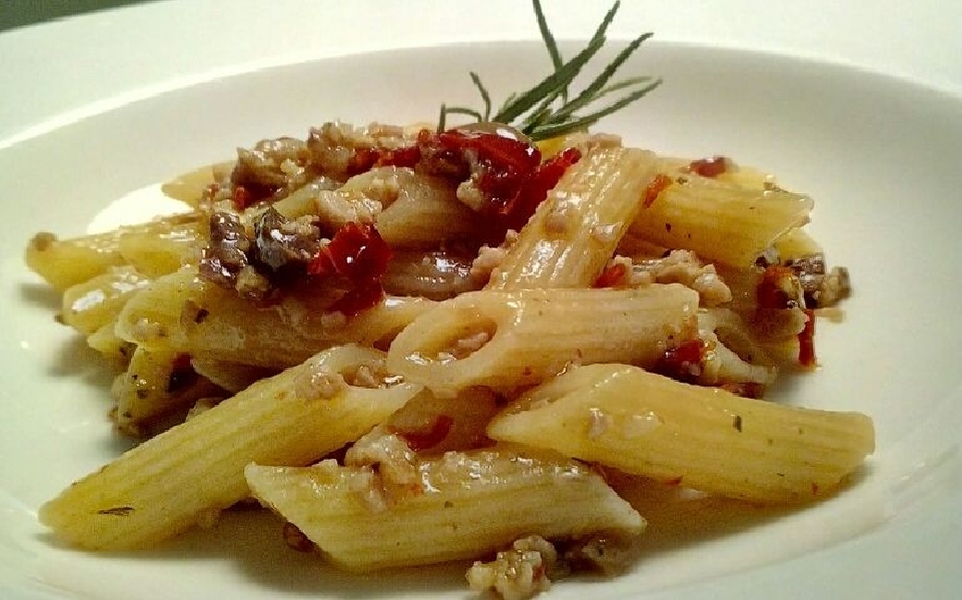 Penne al ragout di coniglio alla mia maniera