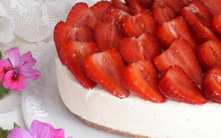 Torta fredda allo yogurt