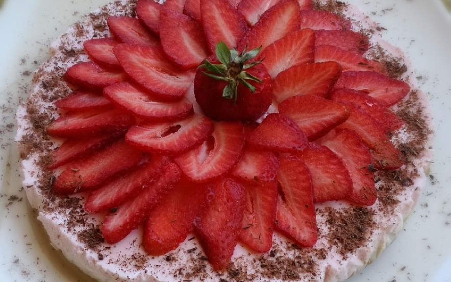 Cheesecake con le fragole