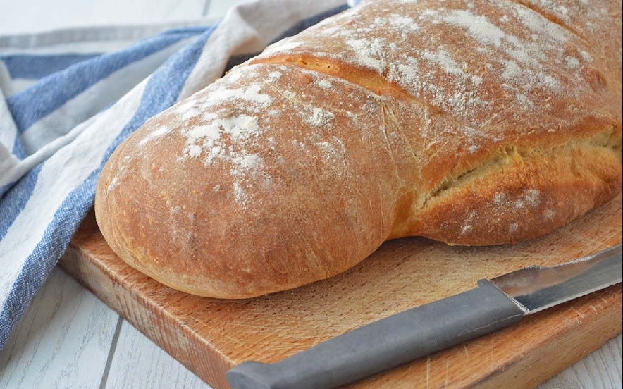 Pane casereccio con lievito madre