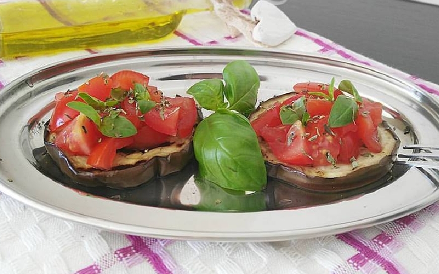 Bruschette di melanzane