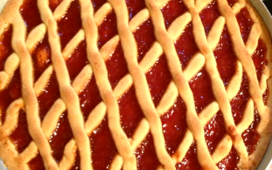 Crostata alla confettura di albicocche