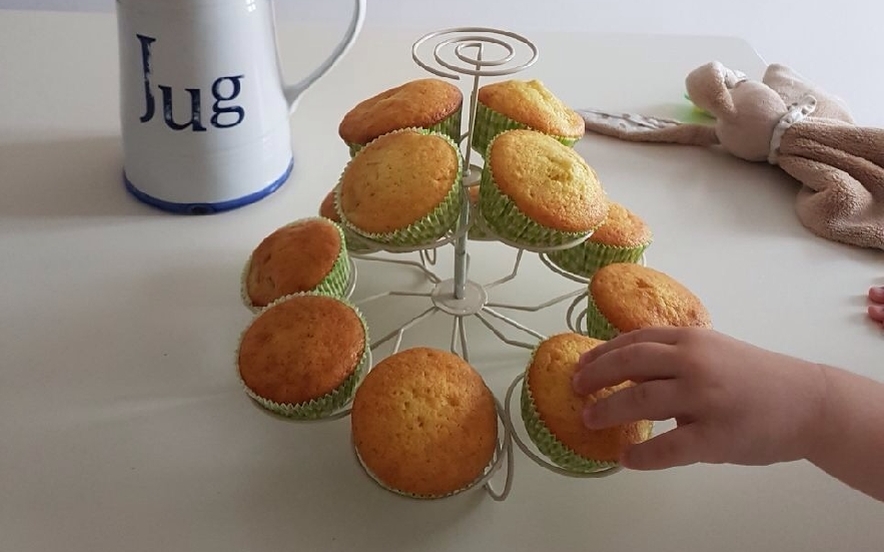 Muffin banane e panna